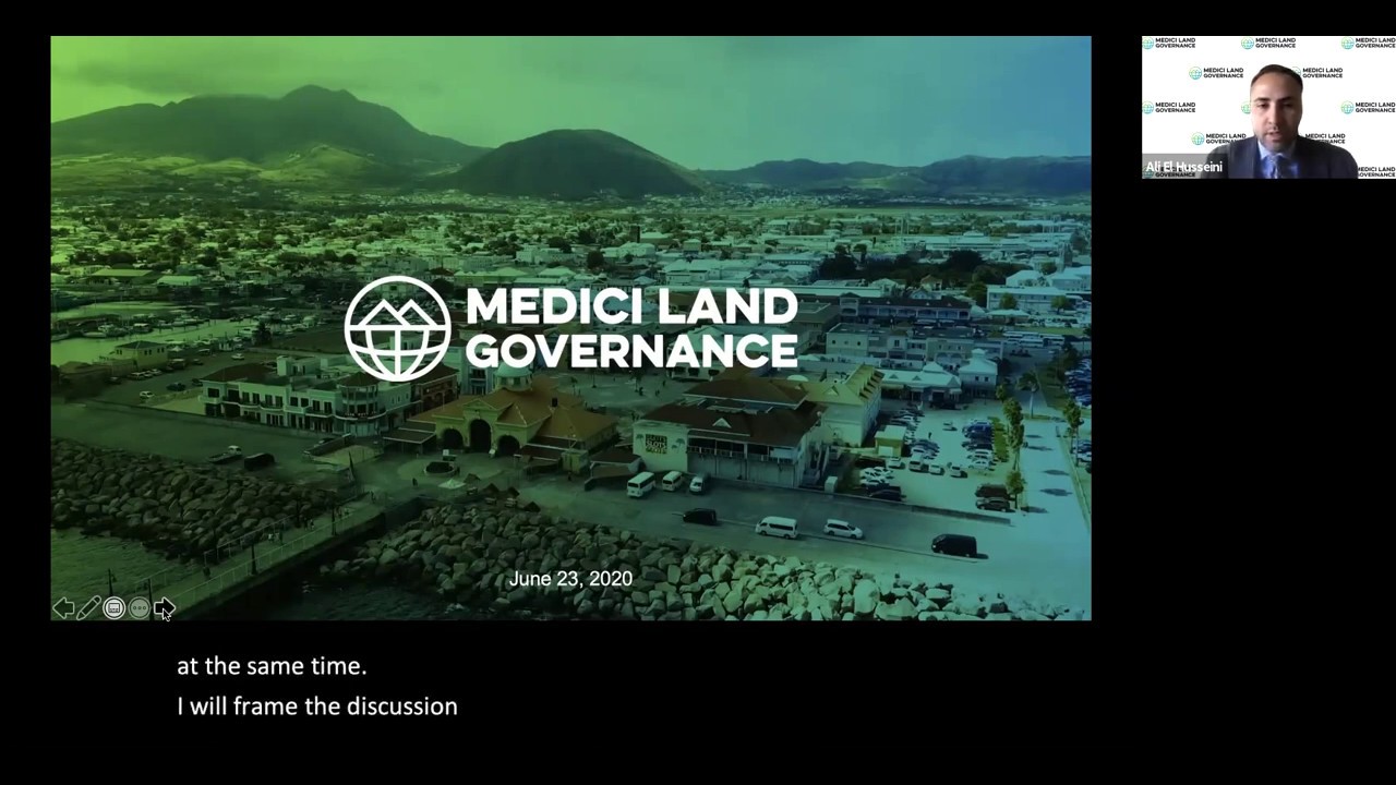 NCBI Webinar Series presents The Impact of Secure Land Records with Medici Land Governance