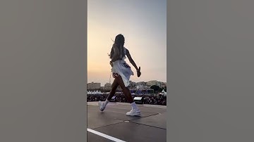 Thumbnail of #ayrastarr performing "People" at the #afronation in Portugal. #noiretv #libianca #afrobeats #shorts
