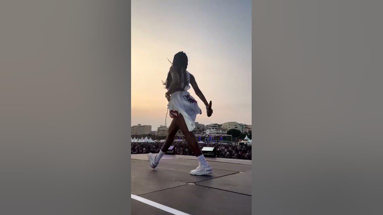 #ayrastarr performing "People" at the #afronation in Portugal. #noiretv #libianca #afrobeats #shorts