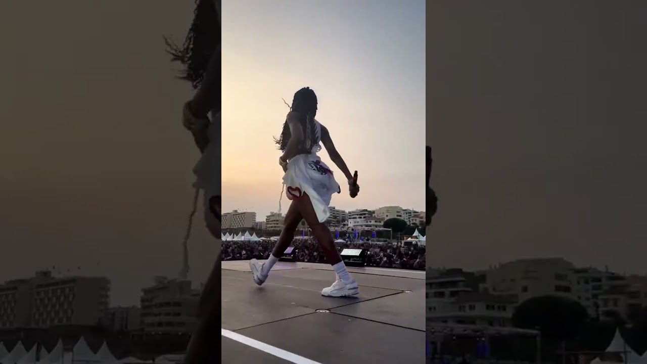#ayrastarr performing “People” at the #afronation in Portugal. #noiretv #libianca #afrobeats #shorts
