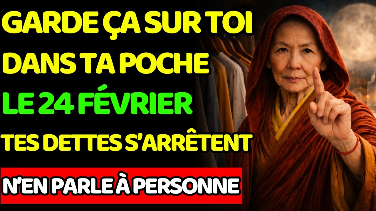 Si tu gardes ÇA dans ta poche, l’ARGENT vient à toi (entre nous) | Bouddhisme