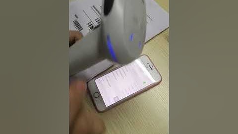 MUNBYN How to connect IPBS002 Bluetooth Barcode Scanner to IPhone