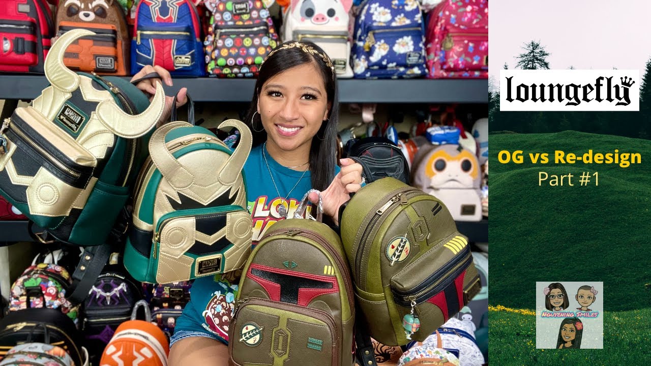 Loungefly: OG vs Re-design (pt 1) | Nguyening Smiles