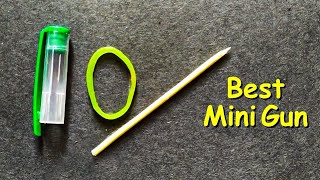 How to make pen cap gun - Easy and Powerful 💥