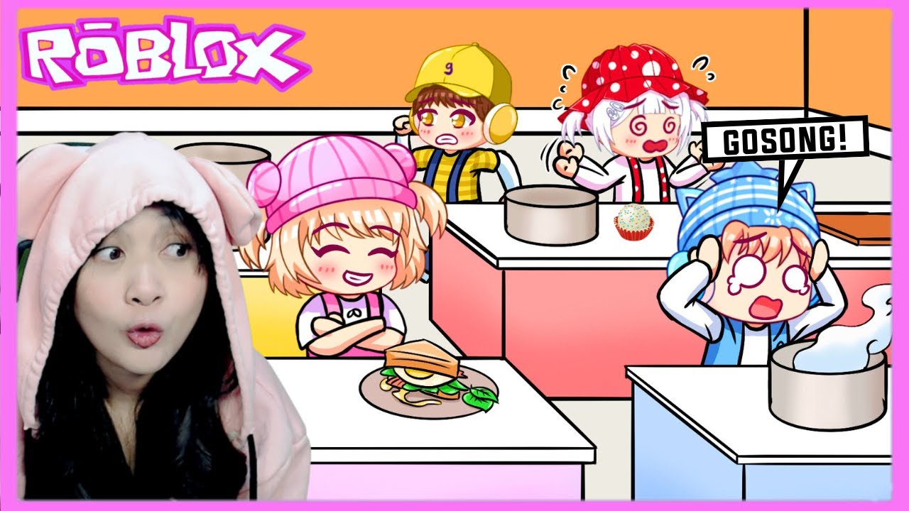 Aku dan Abangku VS Cia dan Cio Lomba Masak Makanan Favorite di Roblox @bangboygamingYT