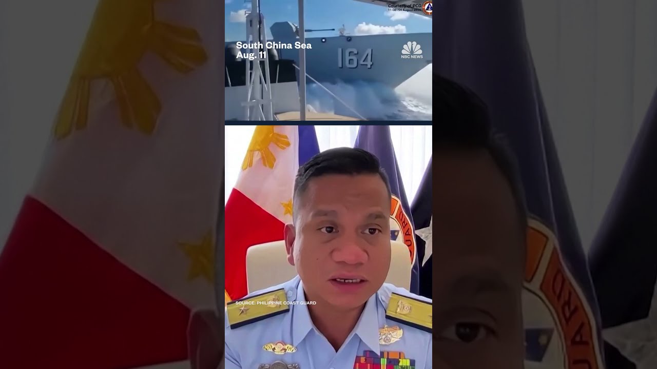 Chinese Ships Collide In The South China Sea