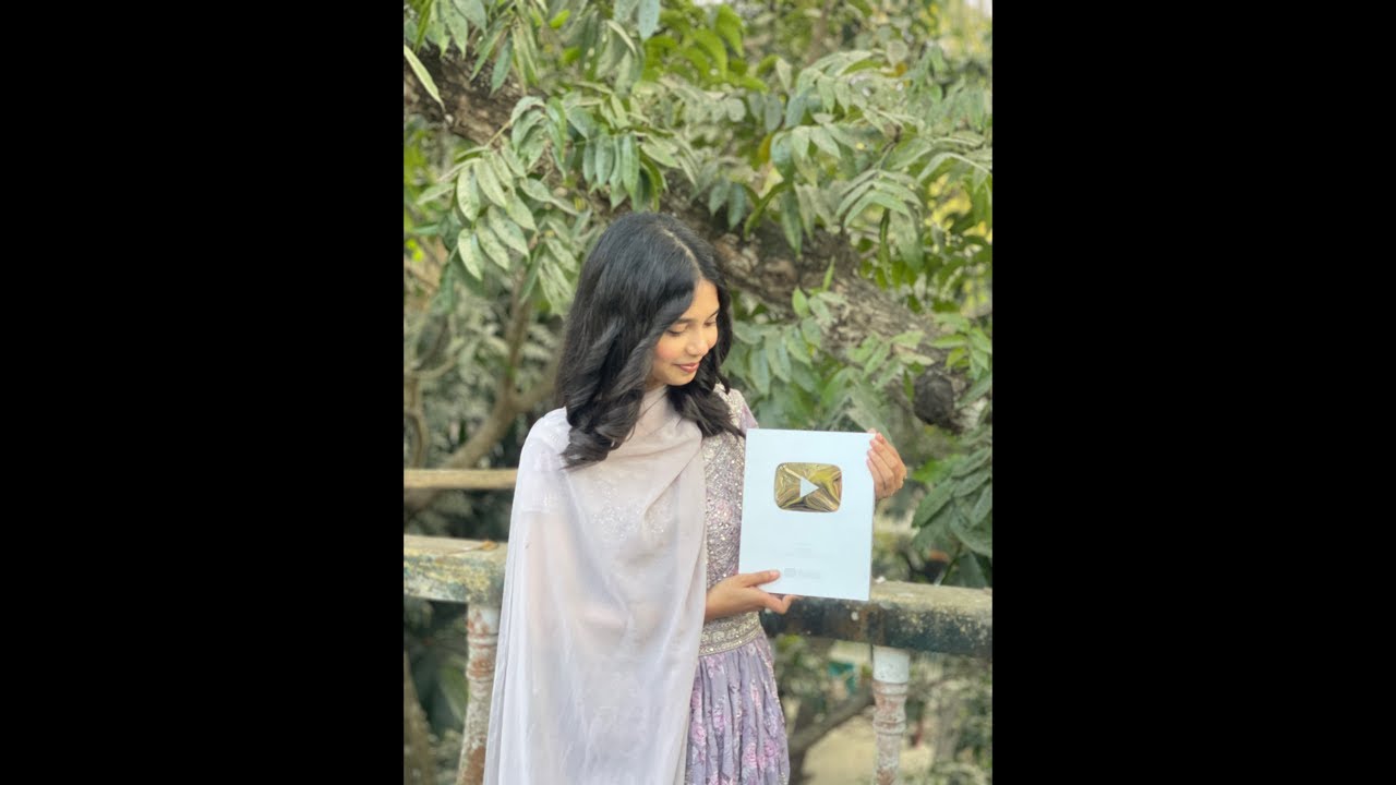 100k Subscribe “আমরা পেরেছি! 🤍 YouTube Silver Play Button হাতে—লাইভে আসছি 🔥”