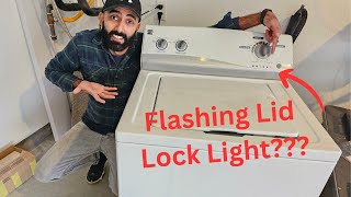 Fixing A Kenmore/Whirlpool Washer With A Flashing Lid Lock Light!