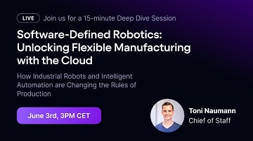 Software-Defined Robotics: Unlocking Flexible Manufacturing with the Cloud