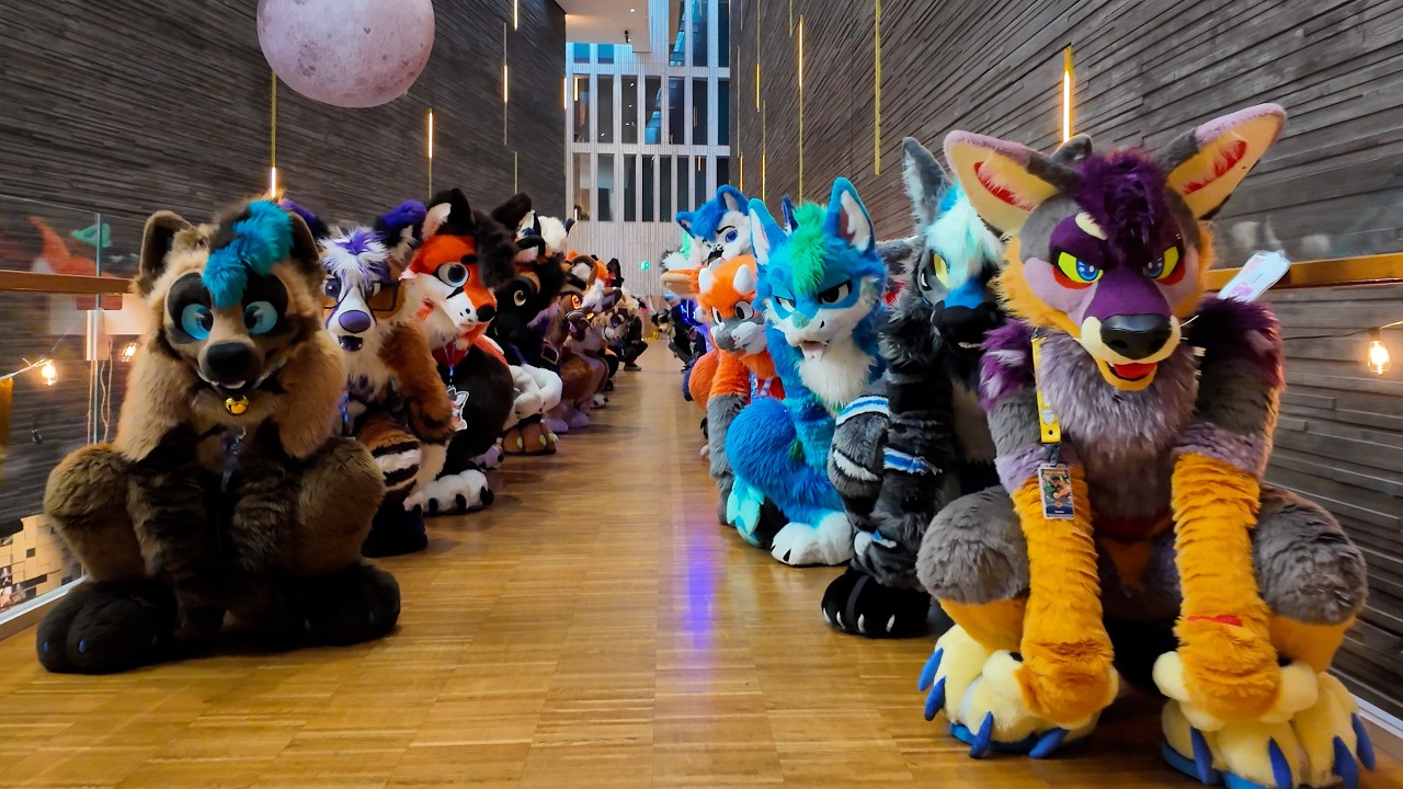 #thankyou #memes with #furries at NordicFuzzCon 2026 #meme #furry #fursuit