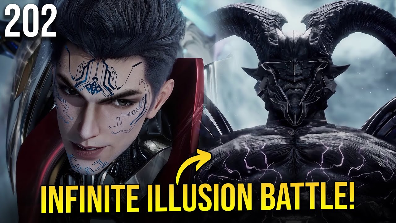 Luo Feng vs Silver Eyes! Surviving Infinite Illusion Cycles... | Swallowed Star EP202