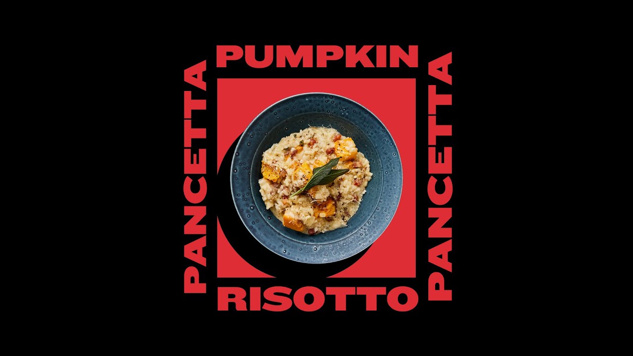 Pumpkin Pancetta Risotto using RiceSelect® Arborio