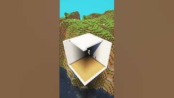 Minecraft Ultimate Mountain House🏠 #shorts