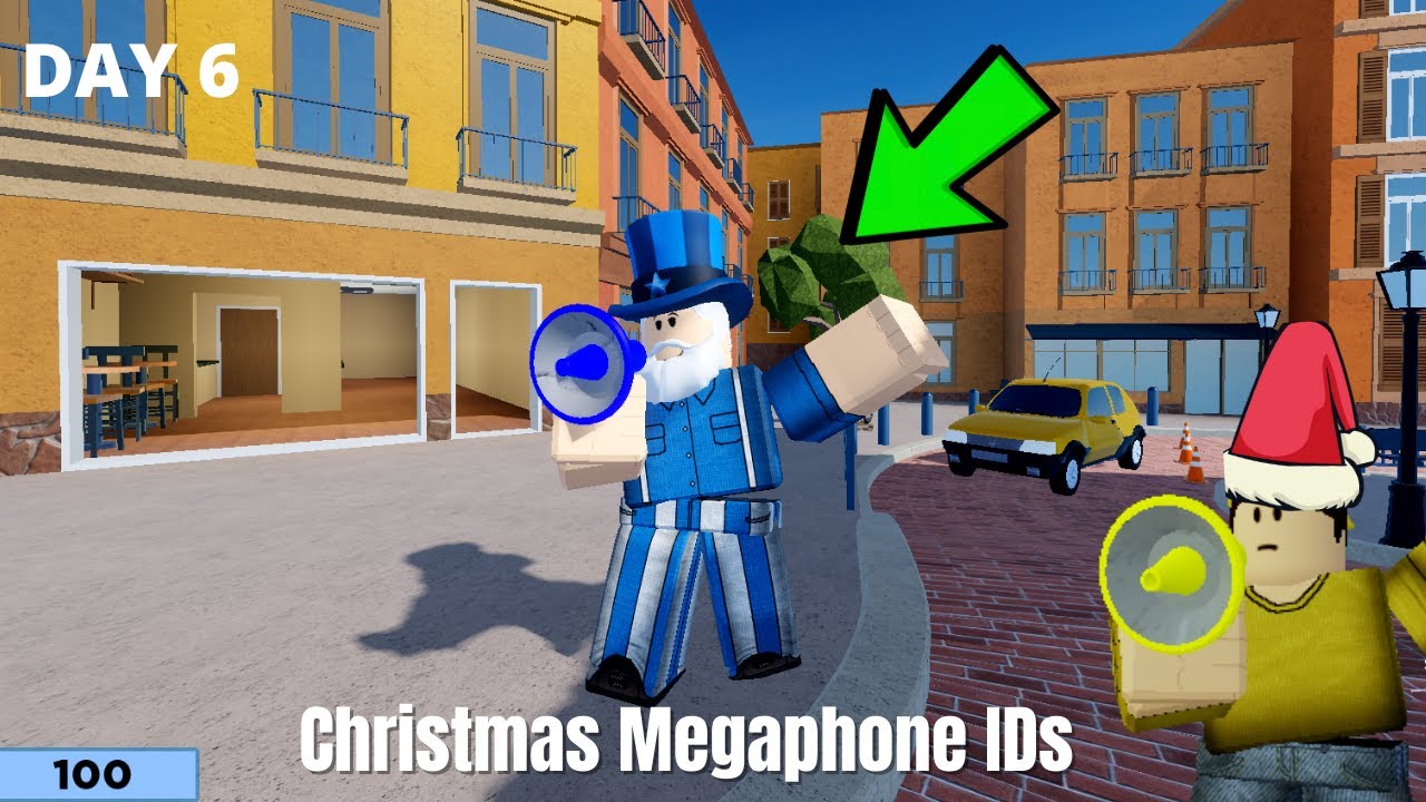 (Day 6) 25 Megaphone IDs of Christmas Roblox Arsenal YouTube
