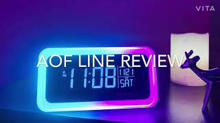 MOMAX Q.CLOCK2 | Digital Clock | Wireless Charge | Speaker Bluetooth