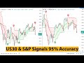 Live trading dow us30  sp us500 signals  best day trading scalping strategy entry exit level