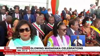 Pomp and color mark 59 th  Madaraka celebrations at Uhuru Gardens.