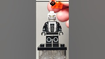 LEGO New Ghost Rider | Robbie Reyes | Unofficial Lego Minifigure #shorts #ghostrider #lego #marvel