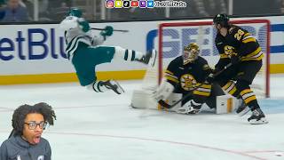 Sharks Fan Reaction To NHL Highlights | Sharks vs. Bruins - March 12, 2026