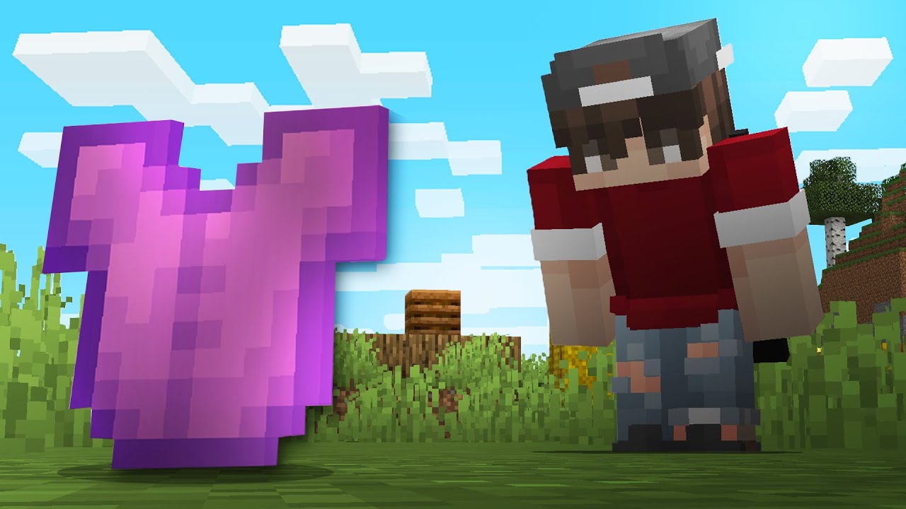 I gave a leather chestplate, mending enchantments... YouTube