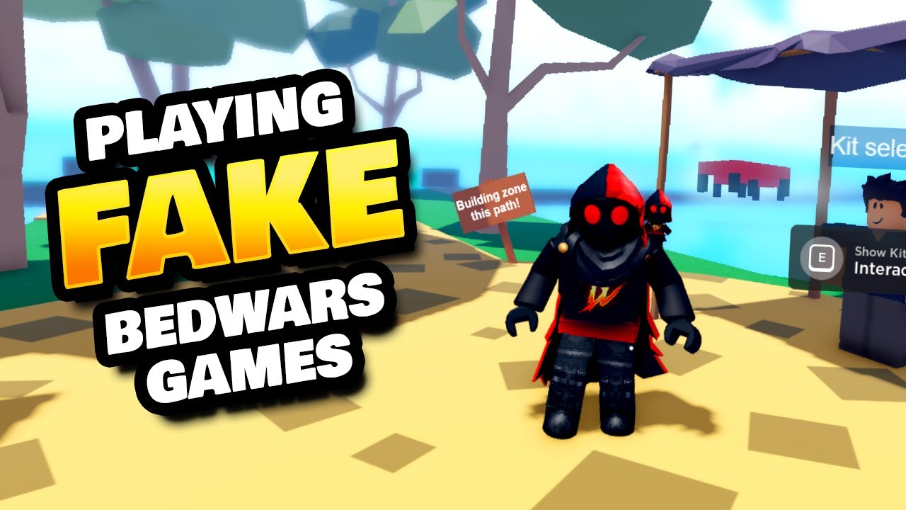 Roblox Bedwars XD FAKE - Roblox