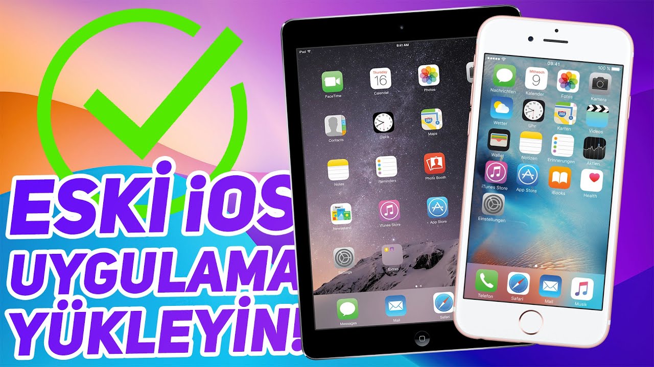 iOS Sürümü Yetmeyen Uygulamaları İndirme (iPhone & iPad) - YouTube
