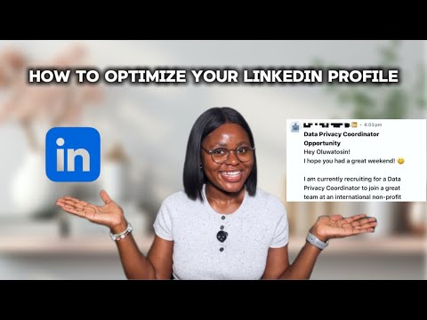 How to Optimize your LinkedIn to have recruiters reach out to you | Reading out my LinkedIn Profile