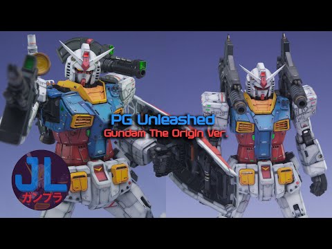 World's ONLY PG Unleashed The Origin Ver. Gundam | Custom Gunpla