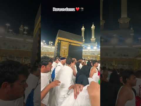 Amin gelmek istiyorum diye dua eden tüm kardeşlerime burada olmak nasip olsun #umre #mekke #kabe