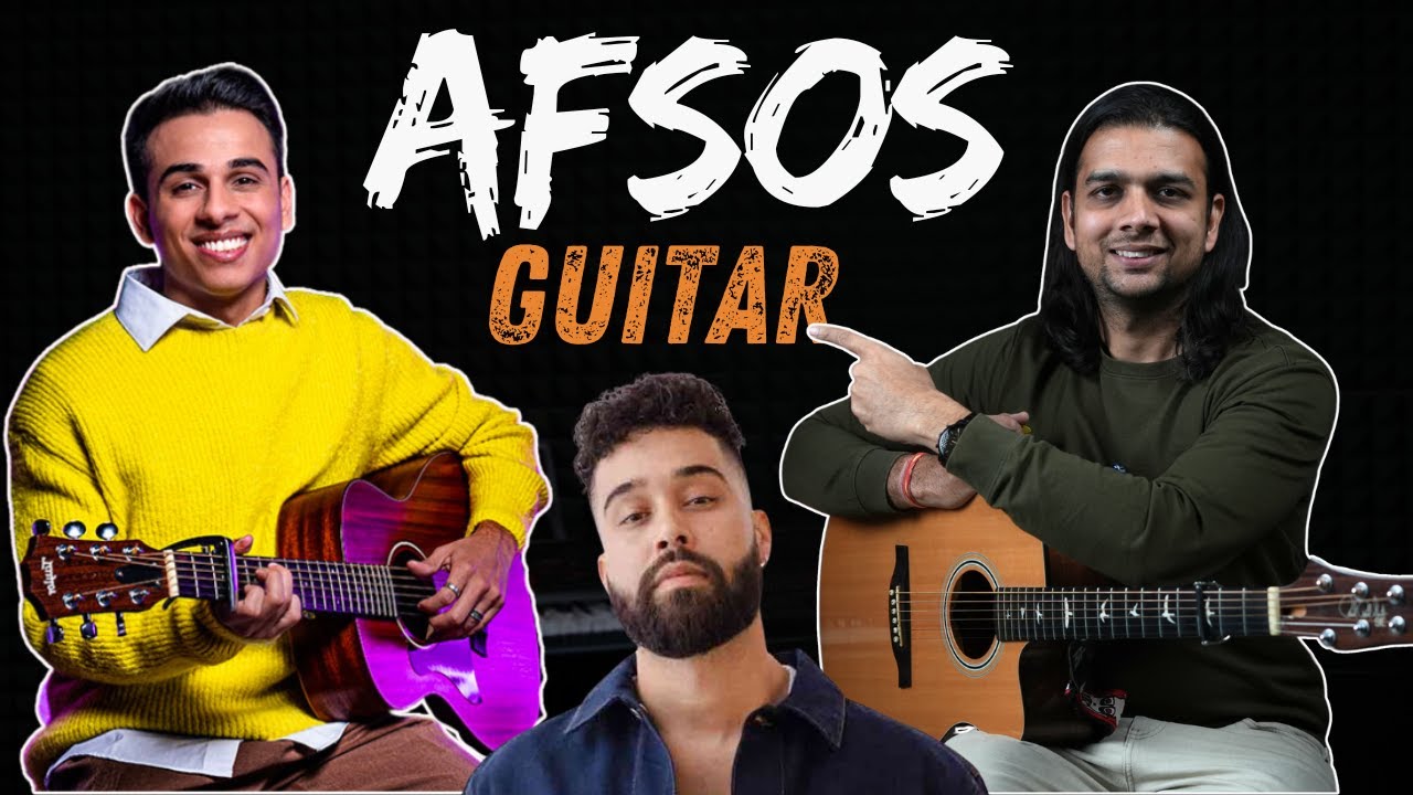Afsos - Anuv Jain | Guitar Lesson EASY Chords