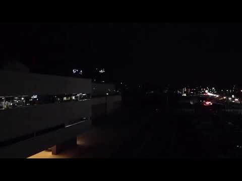 【ドローン空撮】東広島青年会議所×賀茂高校生 冬の夜空に咲く笑顔の輪　花火編