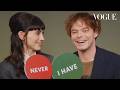 Stranger Things Stars Natalia Dyer & Charlie Heaton Play ‘Never Have I Ever’ 🎬 | British Vogue