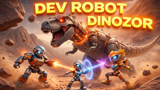 Robot Dinozor Saldırdı Milo & Lilanın Büyük Macerası