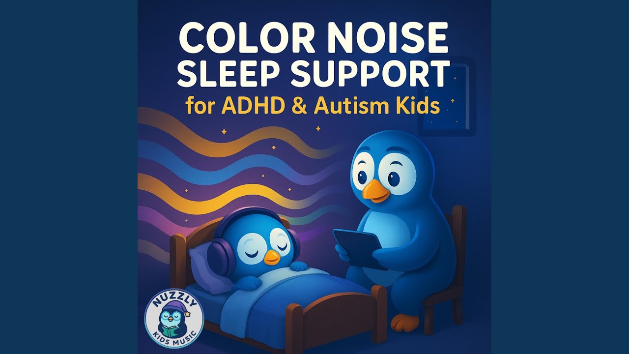 Blue Noise Baby Sleep for Kids with ADHD & Autism One Hour Gentle Focus