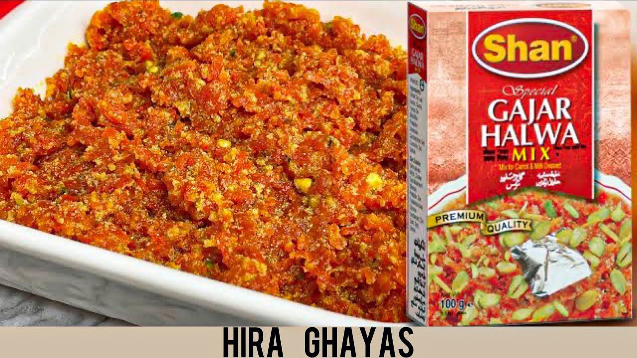 Gajar Ka Halwa - Shan Gajar Halwa Mix Recipe