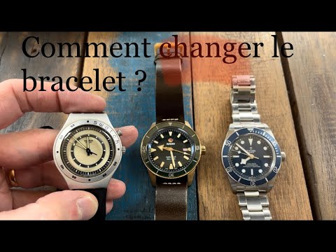 Comment changer le bracelet d’une montre? How to change the strap of a ...