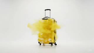 Gemini Veo 3 AI Generated Video: Transparent Suitcase screenshot 1