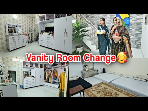 Vanity Room Change Ho gaya - New Sleeping Room🥰