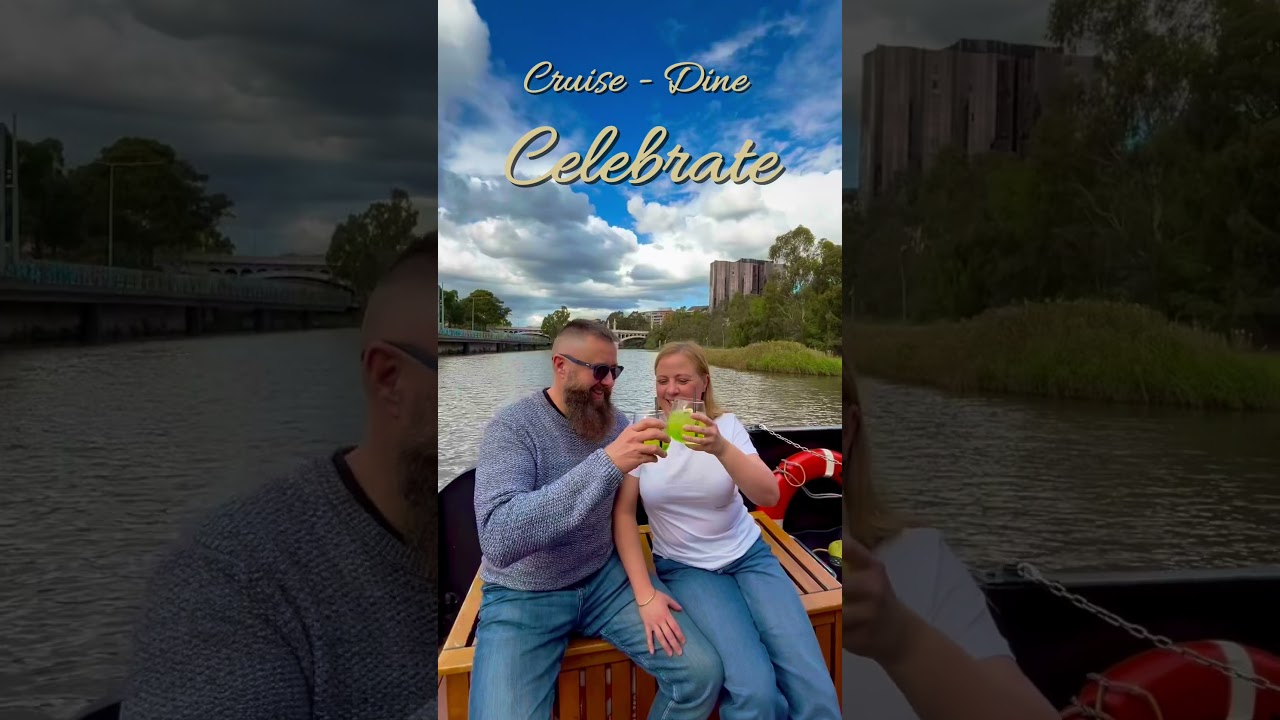 Cruise, dine and celebrate on Melbourne’s iconic Yarra River!🎉🥂