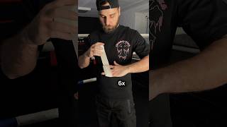 Boxing Handwrap 5m 🔥 #boxingtraining #boxing #handwrap #handwraps #tutorial #boxingtips #vendaje