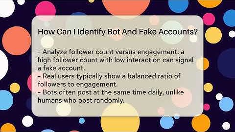 How Can I Identify Bot And Fake Accounts? - Everyday-Networking