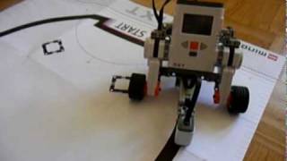 Techbricks nl NXT Mindstorms Line Follower using a color or light sensor with PID