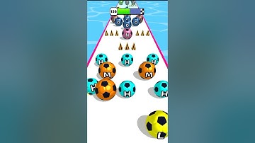 ⚽ A-Z Run level 134 Gameplay walkthrough (Android phone) #shorts #games