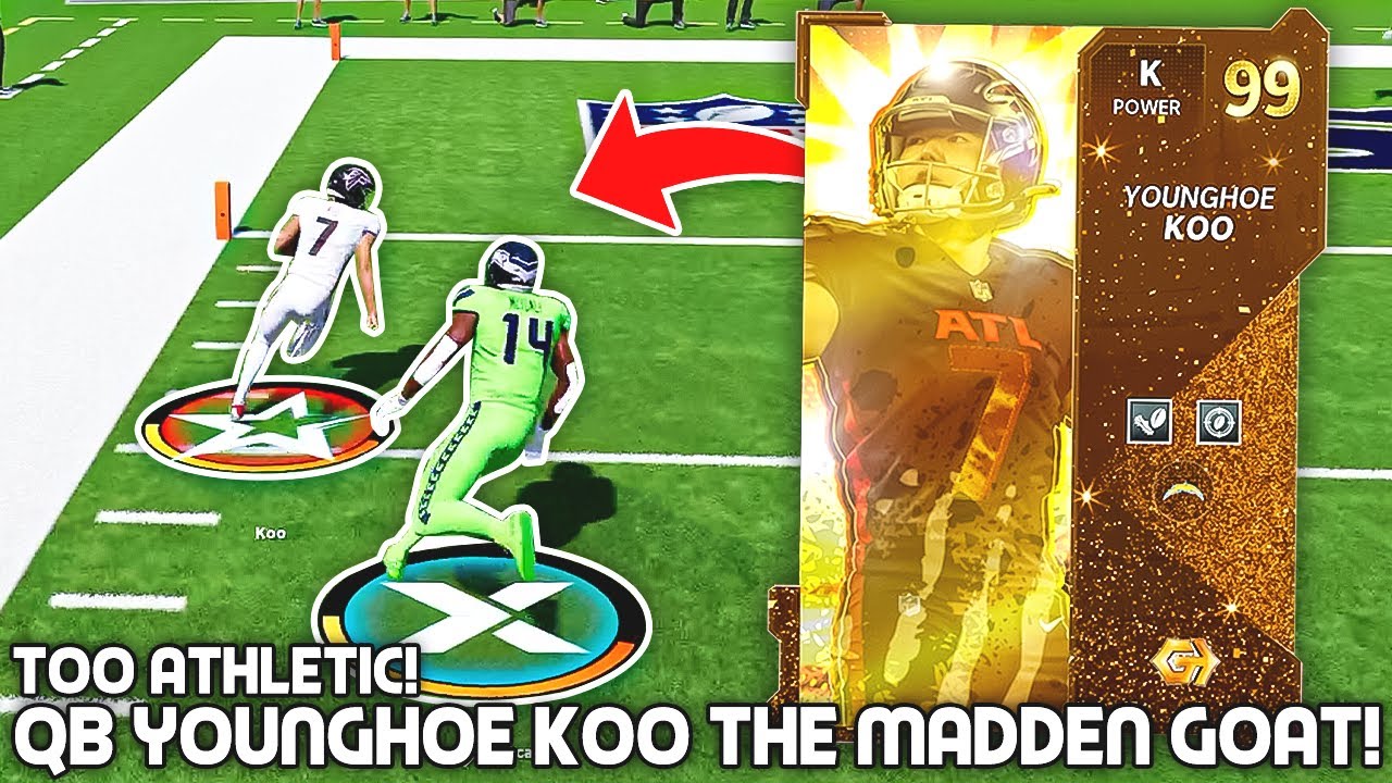 Golden Ticket YoungHoe Koo IS THE MADDEN GOAT! 100x Better than Mahomes..Madden 21