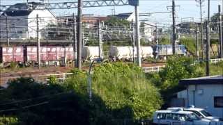 2013 6.27 JR貨物 EF210 鹿島貨物 98レ 成田駅西口にて
