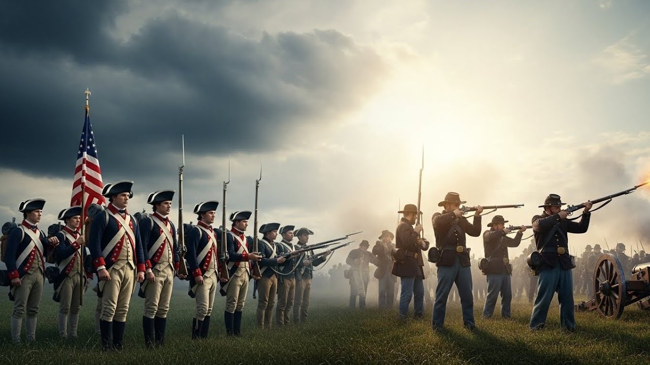 (Part 1)Birth of American Warfare & Early War Evolution | USA HistoryFrom Revolution to Civil War 