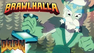 Brawlhalla Cinematic Launch Trailer but it has the Doom E1M1 Theme
