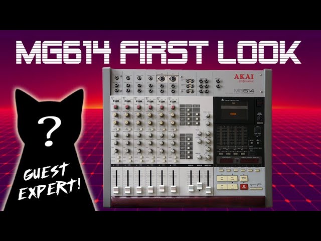 Akai MG614 Four Track | First Impressions - YouTube
