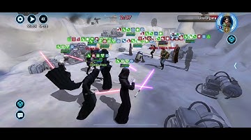 SWGOH - SEE + Traya Omi + Savage Omi counter to GL Leia in GAC