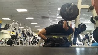 筋トレの道22　週末のトレーニング!　スクワット　ベンチプレス